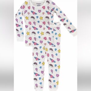Baby Steps Rainbow and Star Kids Pajamas size 24 months